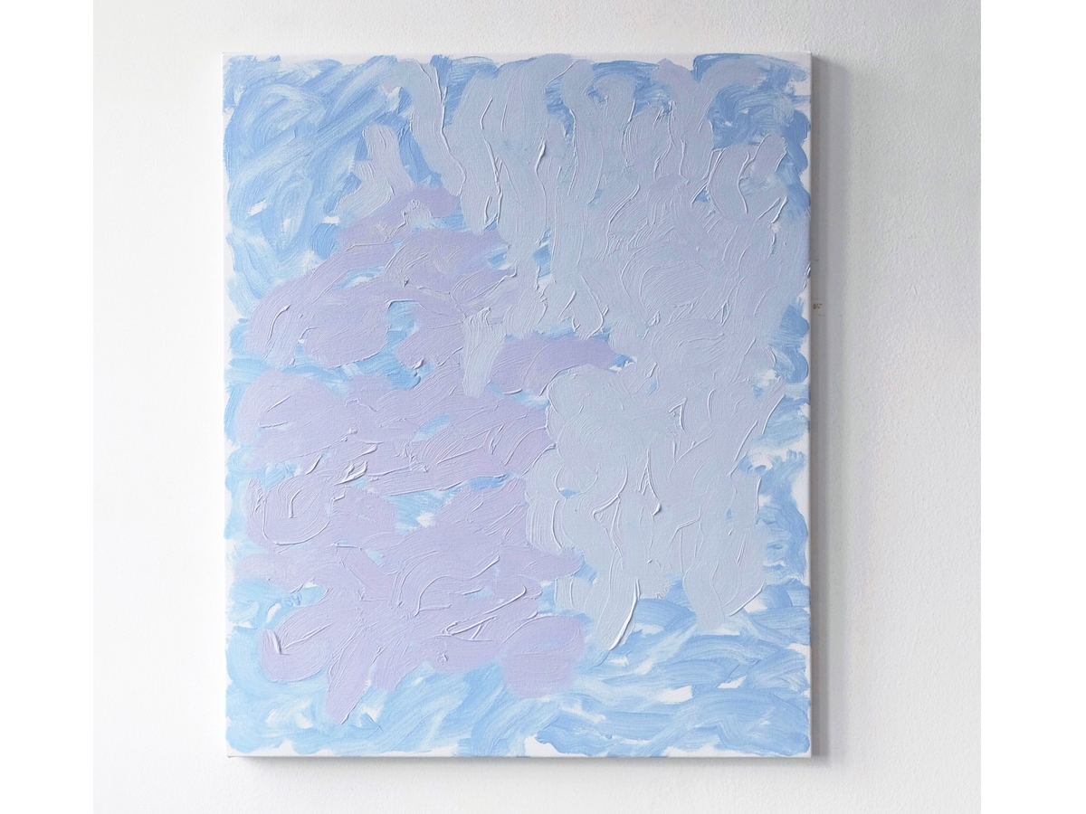 Christiane Fuchs, 2018, Ölfarbe auf Leinwand, 71 x 61 cm