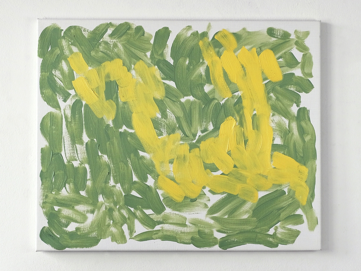 Christiane Fuchs, 2014, Ölfarbe auf Leinwand, 50 x 62 cm