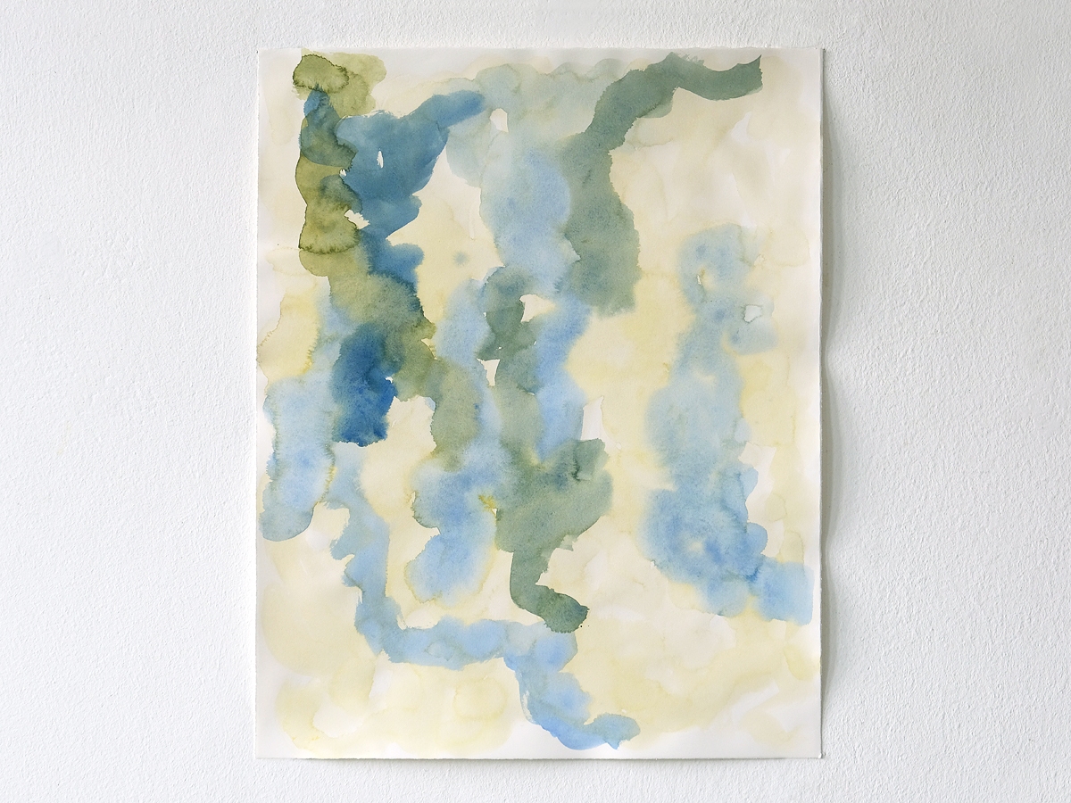 Christiane  Fuchs, 2021,  Wasserfarbe auf Papier,  48,1 x 38,4  cm