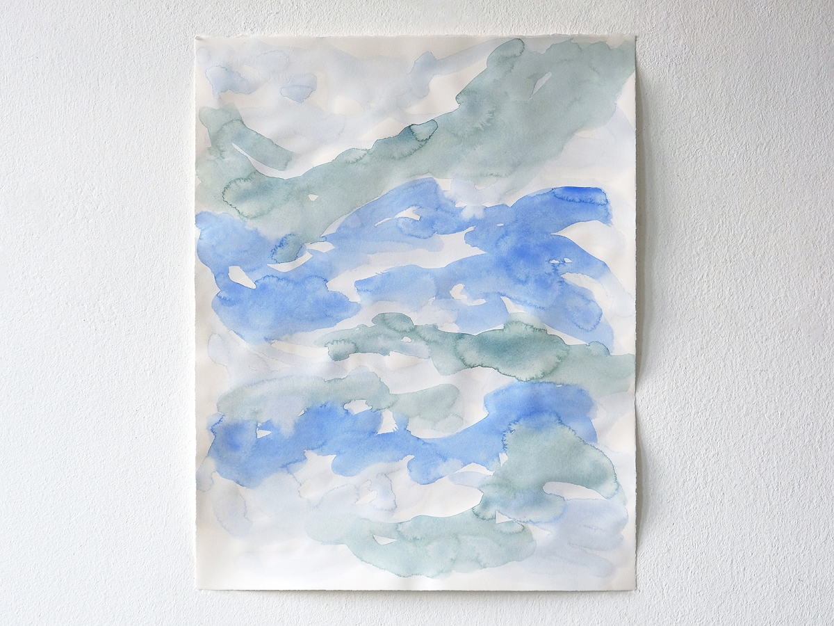 Christiane  Fuchs, 2022, Wasserfarbe auf Papier, 48 x 38 cm