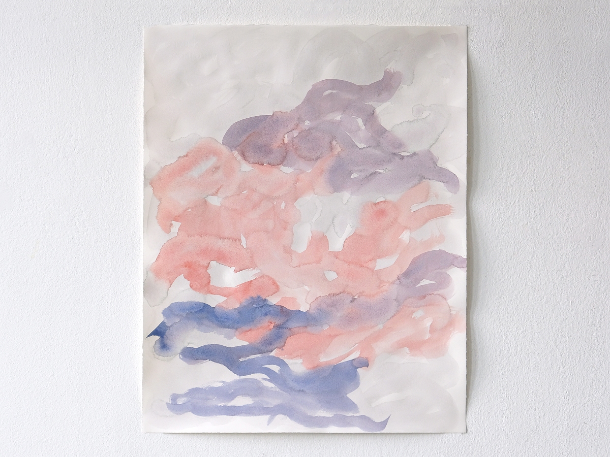 Christiane  Fuchs, 2021, Wasserfarbe auf Papier, 48,5 x 38,5 cm