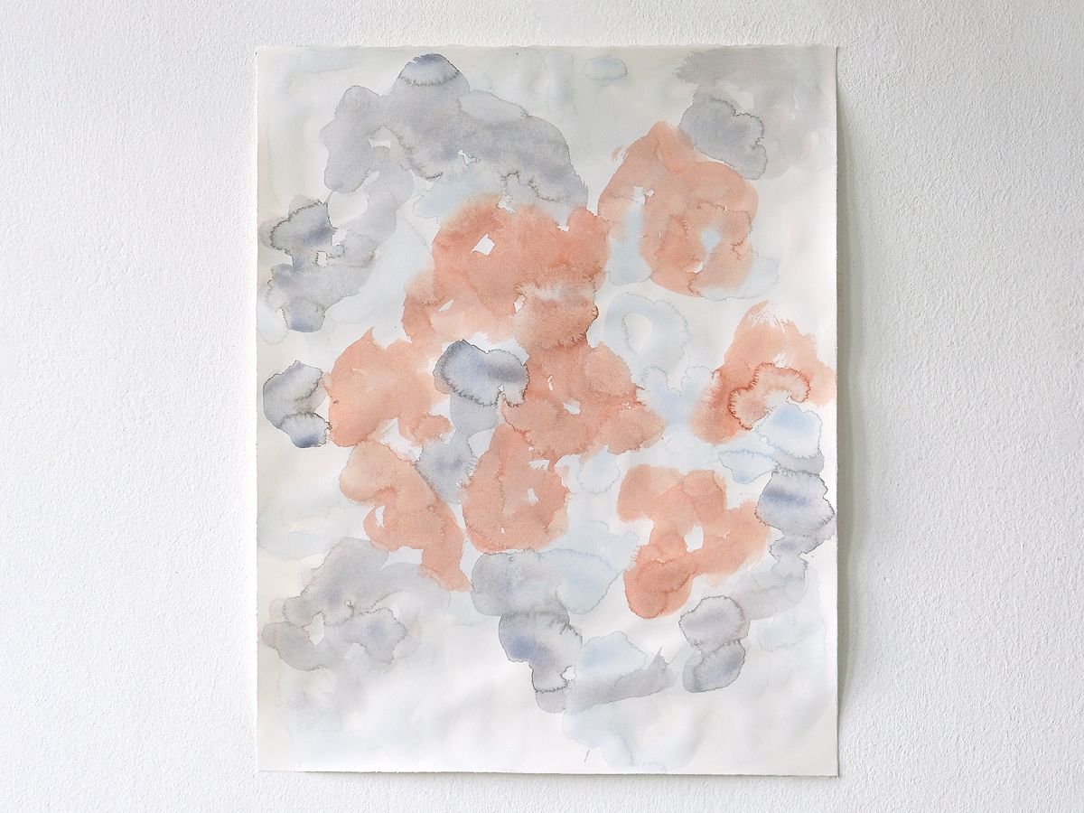 Christiane  Fuchs, 2022, Wasserfarbe auf Papier, 47,7 x 38,3 cm