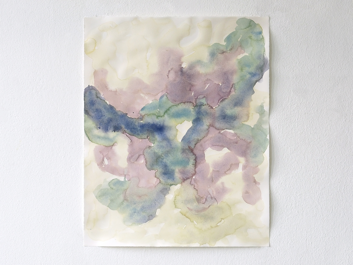 Christiane  Fuchs, 2021, Wasserfarbe auf Papier, 47,2  x  38,2 cm