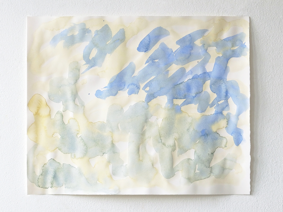 Christiane  Fuchs, 2022, Wasserfarbe auf Papier, 38,5 x 48 cm 48 cm